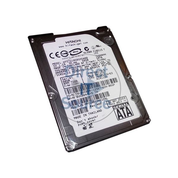 Dell UC004 - 60GB 7.2K SATA 2.5" 8MB Cache Hard Drive
