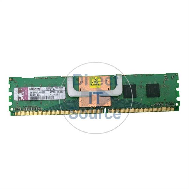 Kingston UW727-IFA-INTC0S - 512MB DDR2 PC2-4200 ECC Fully Buffered 240-Pins Memory