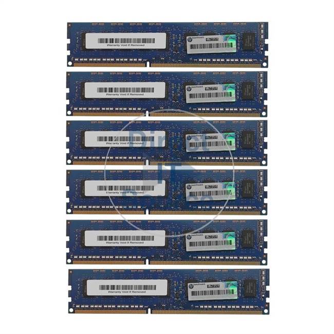 HP VF145AV - 12GB 6x2GB DDR3 PC3-10600 ECC Memory