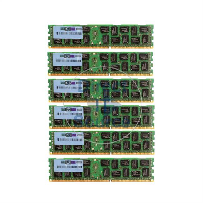 HP VF147AV - 24GB 6x4GB DDR3 PC3-10600 ECC Registered Memory