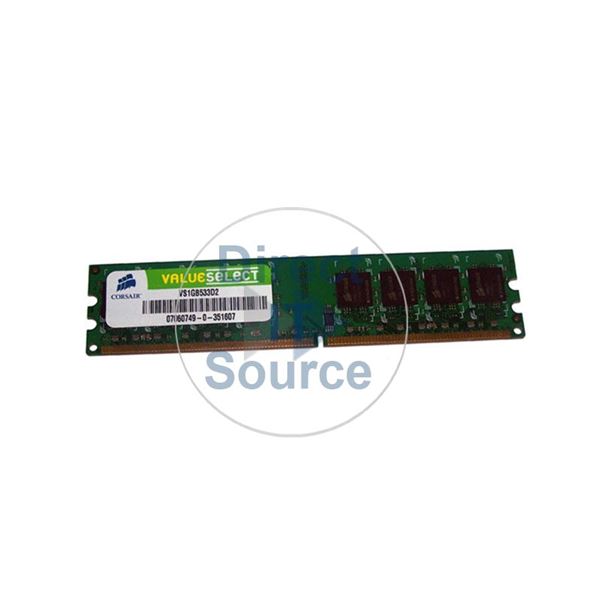 Corsair VS1GB533D2 - 1GB DDR2 PC2-4200 Non-ECC Unbuffered 240-Pins Memory