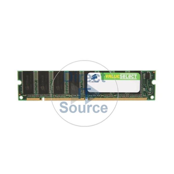 Corsair VS256MB133A - 256MB SDRAM PC-133 Non-ECC Unbuffered 168-Pins Memory