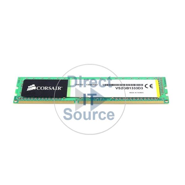 Corsair VS2GB1333D3 - 2GB DDR3 PC3-10600 240-Pins Memory