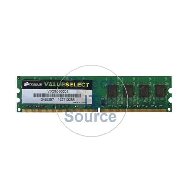Corsair VS2GB800D2 - 2GB DDR2 PC2-6400 Non-ECC Unbuffered 240-Pins Memory