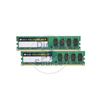Corsair VS4GBKIT667D2 - 4GB 2x2GB DDR2 PC2-5300 240-Pins Memory
