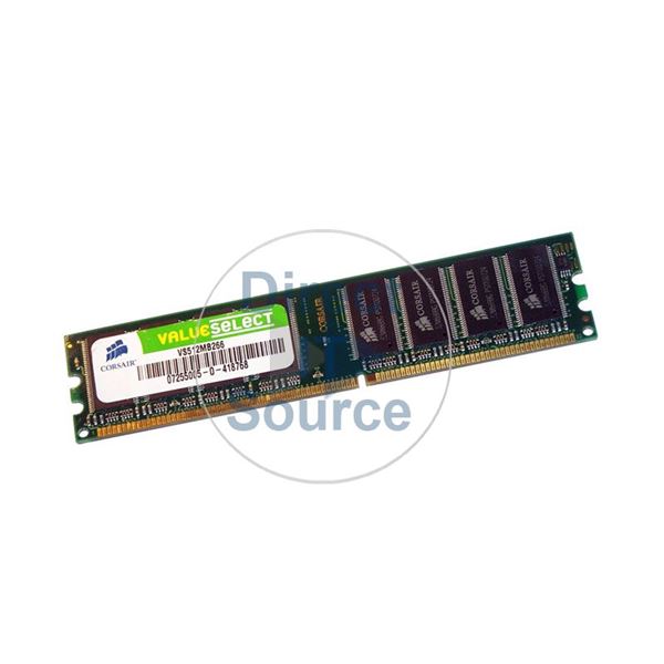 Corsair VS512MB266 - 512MB DDR PC-2100 Non-ECC Unbuffered 184-Pins Memory