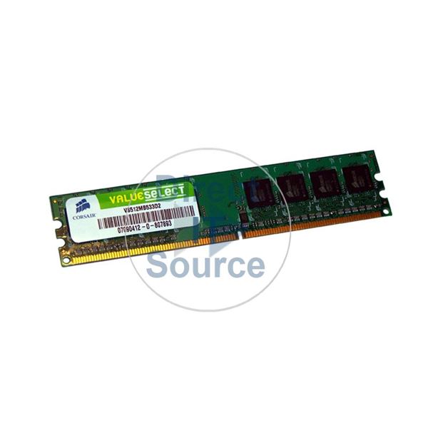 Corsair VS512MB533D2 - 512MB DDR2 PC2-4200 Non-ECC Unbuffered 240-Pins Memory