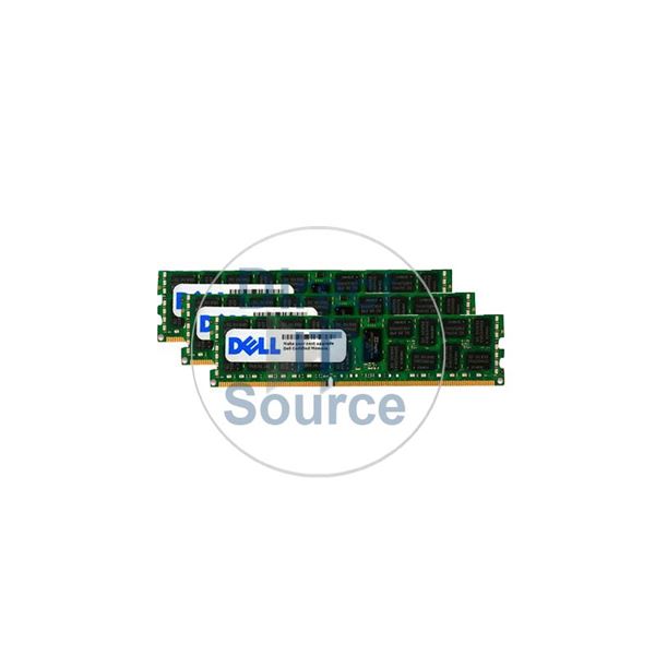 Dell W6V3V - 12GB 3x4GB DDR3 PC3-10600 ECC Registered 240-Pins Memory