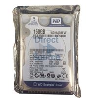 WD WD1600BEVE-00A0HT0 - 160GB 5.4K IDE ATA/100 2.5" 8MB Cache Hard Drive