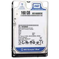 WD WD1600BEVE - 160GB 5.4K PATA 2.5" 8MB Cache Hard Drive
