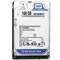 WD WD1600BEVT - 160GB 5.4K SATA 3.0Gbps 2.5" 8MB Hard Drive