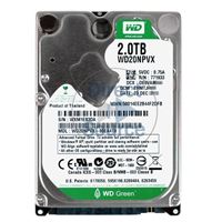 WD WD20NPVX-00EA4T0 - 2TB IntelliPower SATA 6.0Gbps 2.5" 8MB Hard Drive