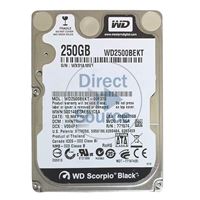 WD WD2500BEKT-00F3T0 - 250GB 7.2K SATA 3.0Gbps 2.5" 16MB Hard Drive