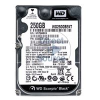 WD WD2500BEKT-22F3T0 - 250GB 7.2K SATA 3.0Gbps 2.5" 16MB Hard Drive