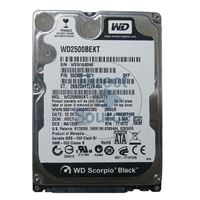 WD WD2500BEKT-60A25T1 - 250GB 7.2K SATA 3.0Gbps 2.5" 16MB Hard Drive