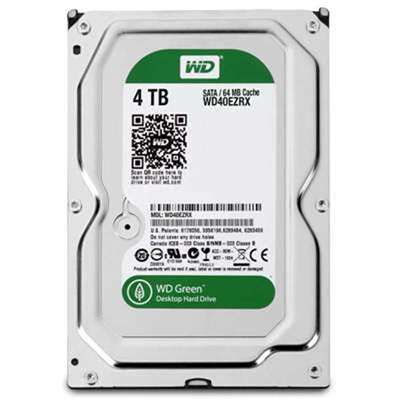 WD WD40EZRX - 4TB IntelliPower SATA 6.0Gbps 3.5" 64MB Hard Drive