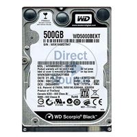 WD WD5000BEKT-00KA9T0 - 500GB 7.2K SATA 3.0Gbps 2.5" 16MB Hard Drive