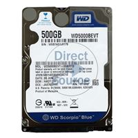 WD WD5000BEVT-00A05T0 - 500GB 5.4K SATA 3.0Gbps 2.5" 8MB Hard Drive