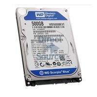 WD WD5000BEVT - 500GB 5.4K SATA 3.0Gbps 2.5" 8MB Hard Drive
