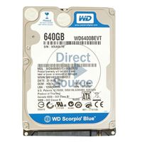 WD WD6400BEVT-00A0RT0 - 640GB 5.4K SATA 3.0Gbps 2.5" 8MB Hard Drive