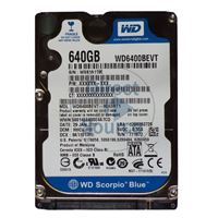 WD WD6400BEVT-80A0RT1 - 640GB 5.4K SATA 3.0Gbps 2.5" 8MB Hard Drive