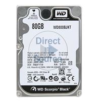 WD WD800BJKT - 80GB 7.2K SATA 1.5Gbps 2.5" 16MB Cache Hard Drive