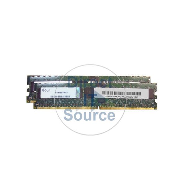 Sun X4225A-Z - 2GB 2x1GB DDR2 PC2-5300 ECC Registered 240-Pins Memory
