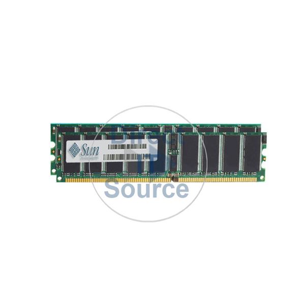 Sun X4231A-Z - 4GB 2x2GB DDR PC-3200 ECC Registered 184-Pins Memory