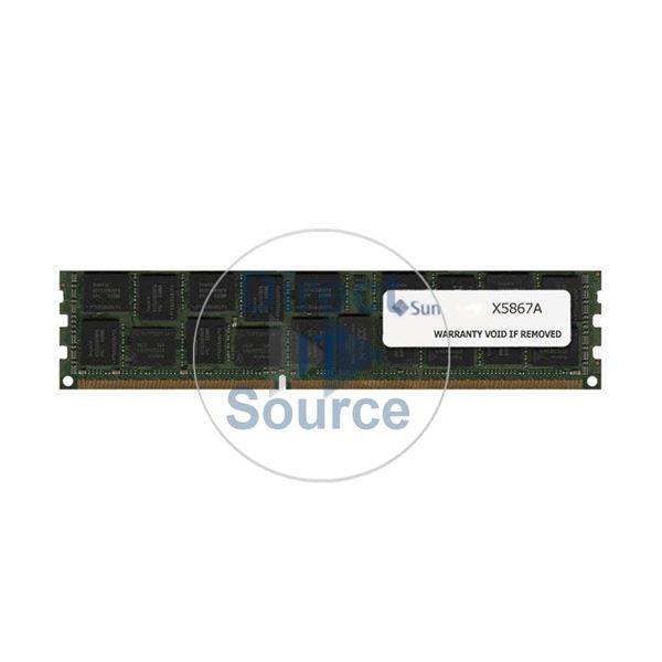Sun X5867A - 4GB DDR3 PC3-8500 ECC Registered 240-Pins Memory