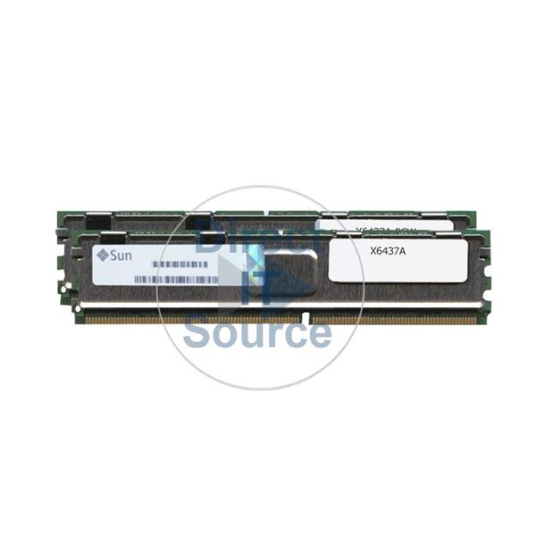 Sun X6437A - 16GB 2x8GB DDR2 PC2-5300 ECC Fully Buffered 240-Pins Memory