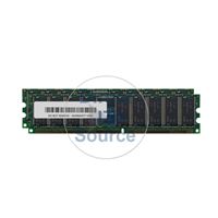 Sun X7702A-4 - 512MB 2x256MB DDR PC-2100 ECC Registered Memory