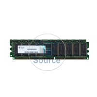 Sun X7703A - 1GB 2x512MB DDR PC-2700 ECC Registered 184-Pins Memory