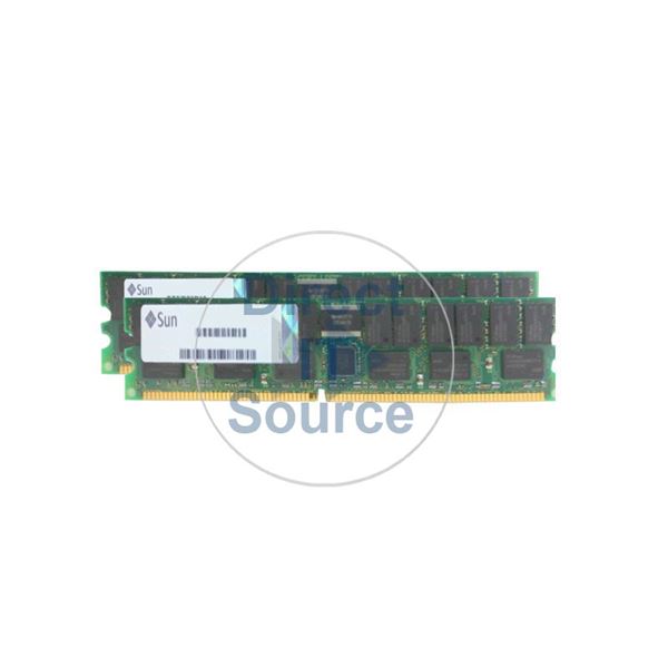 Sun X8704A - 2GB 2x1GB DDR PC-2700 ECC Registered 184-Pins Memory