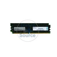 Sun X9253A - 4GB 2x2GB DDR PC-2700 ECC Registered 184-Pins Memory