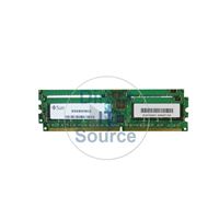 Sun X9296A - 2GB 2x1GB DDR PC-3200 ECC Registered 184-Pins Memory