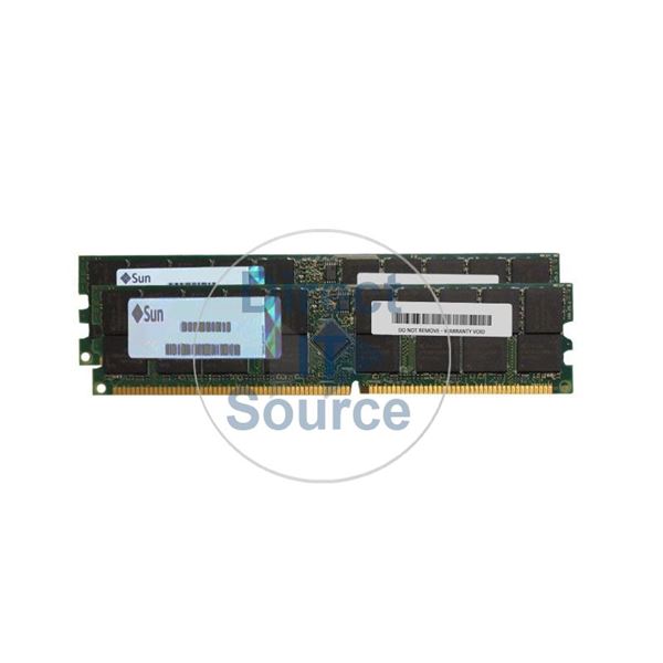 Sun X9297A-Z - 4GB 2x2GB DDR PC-3200 ECC Registered 184-Pins Memory