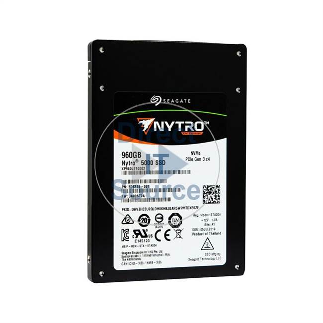 Seagate XP960LE10002 - 960GB PCIe 2.5" SSD