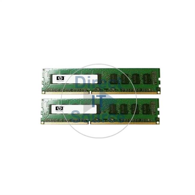 HP XU970AV - 4GB 2x2GB DDR3 PC3-10600 ECC Unbuffered 240-Pins Memory