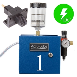 Accu-Lube, 01A3-CIR, Applicator, 1 Pump Boxed, Electric solenoid on/off control (24 VDC) & C-Nozzle (#9878) for circular sawing