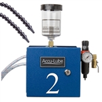 Accu-Lube, 02A0-DMO, Applicator, 2 Pump Boxed, Manual on/off, Loc-Line Nozzle with Magnetic Base, and Magnetic Mounts