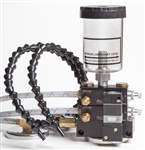 Accu-Lube, 02D0-STD, Junior Applicator, 2 Pump, 18" Loc-Line nozzle w/magnet & magnetic mount