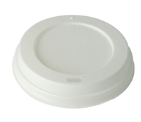 White Domes Sip-Thru Lid 12oz (Pack of 500) - 44938