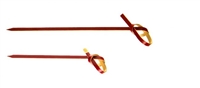 Looped Skewers Red - sizes 90mm/65mm (Pack of 1000)