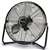 PowerZone LF-14 Floor Fan, 120 VAC, 14 in Dia Blade, 3-Blade, 3-Speed, 120 deg Rotating, Black