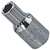 Vulcan MT6488324 Drive Socket, 5 mm Socket, 1/4 in Drive, 6-Point, Chrome Vanadium Steel, Chrome
