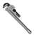 Superior Tool 04814 Pipe Wrench, 2 in Jaw, 14 in L, Straight Jaw, Aluminum, Epoxy-Coated