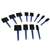 12PC FOAM BRUSH SET