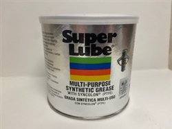 Super Lube 41160 Synthetic Grease (NLGI 2), 14.1 oz Canister, Translucent White