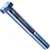 Midwest 00035 Hex Bolt, 5/16-18 x 2-1/2 in, Zinc Plated, Grade 2