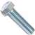Midwest 00055 Hex Bolt, 3/8-16 x 1-1/2 in, Zinc Plated, Grade 2